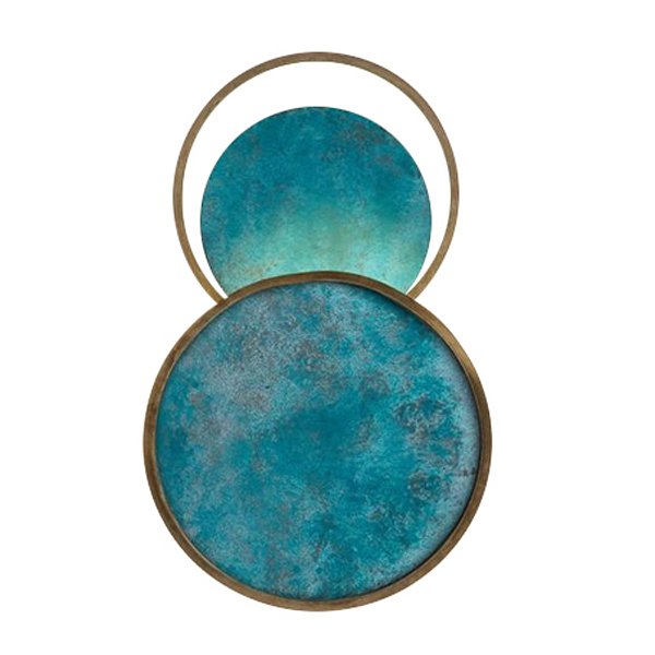 Бра Dimore Studio lampada 051 sconce Латунь Голубой Бра Dimore Studio lampada 051 sconce Латунь Голубой в Костроме | Loft Concept