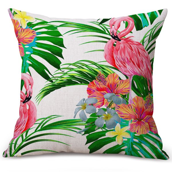Декоративная подушка Flamingo #7 Мульти Декоративная подушка Flamingo #7 Мульти в Костроме | Loft Concept