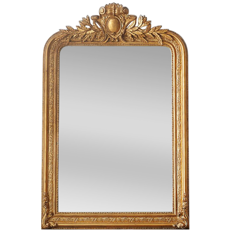 Зеркало Polastron Mirror Gold Винтажное Светлое Золото Зеркало Polastron Mirror Gold Винтажное Светлое Золото в Костроме | Loft Concept