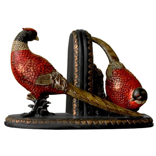 Держатель для книг Красные фазаны Red Pheasant Держатель для книг Красные фазаны Red Pheasant в Костроме | Loft Concept