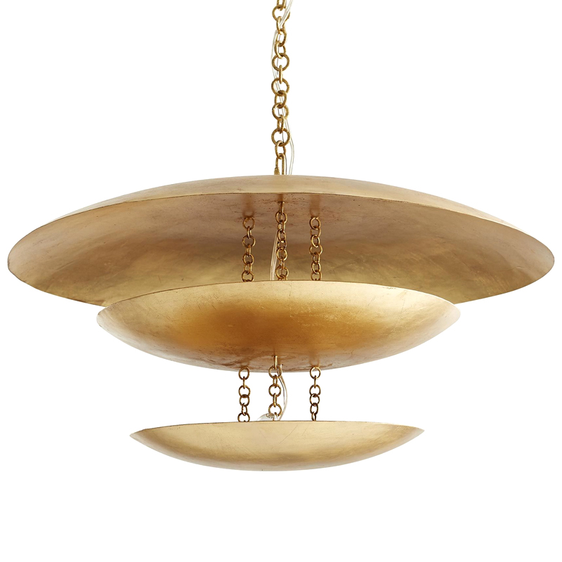 Подвесной Светильник Arteriors FLORKO CHANDELIER Золотой Подвесной Светильник Arteriors FLORKO CHANDELIER Золотой в Костроме | Loft Concept