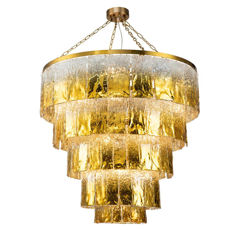 Люстра Golden Ombre Chandelier 100 Золотой Люстра Golden Ombre Chandelier 100 Золотой в Костроме | Loft Concept