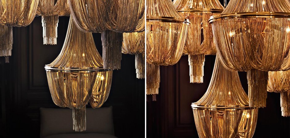 Люстра Chandelier Martinez Gold S - Loft-Concept в Костроме