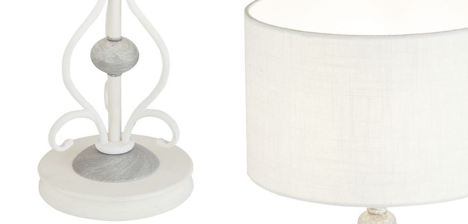 Настольная лампа Mocenigo Table lamp White Настольная лампа Mocenigo Table lamp White - Loft-Concept в Костроме