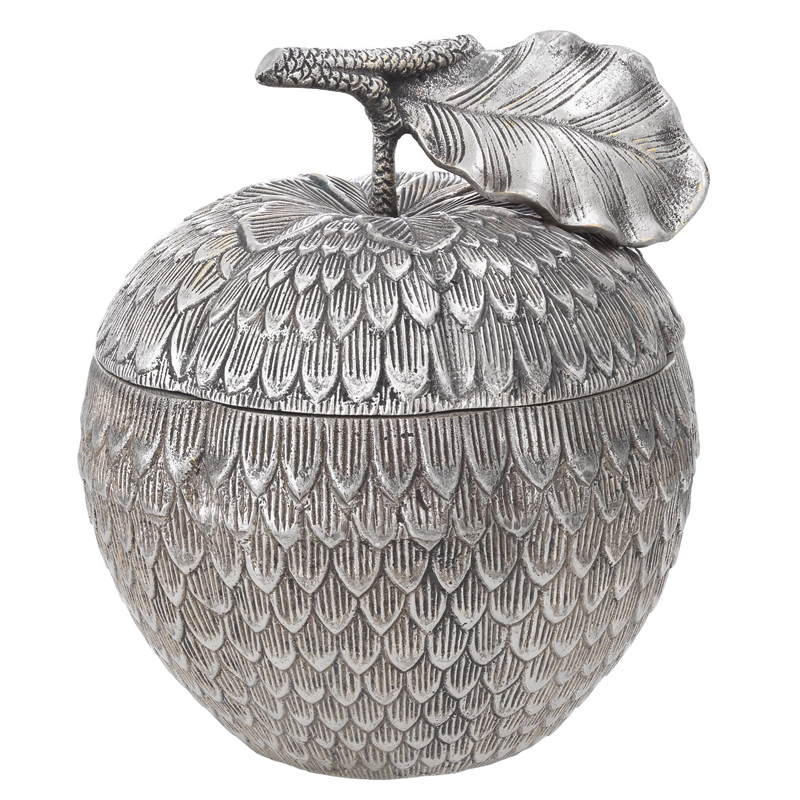 Шкатулка Eichholtz Box Custard Apple Silver Серебряный Шкатулка Eichholtz Box Custard Apple Silver Серебряный в Костроме | Loft Concept