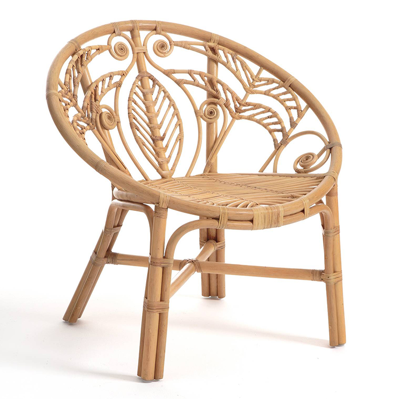 Уличное кресло Wicker Pattern Chair Бежевый Уличное кресло Wicker Pattern Chair Бежевый в Костроме | Loft Concept