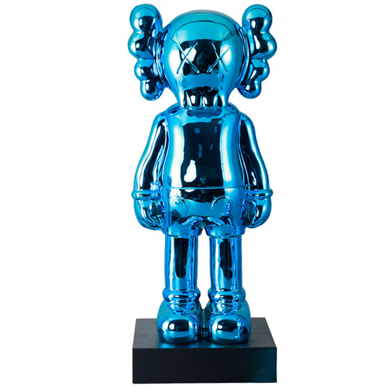 Статуэтка KAWS Blue on stand Синий Статуэтка KAWS Blue on stand Синий в Костроме | Loft Concept