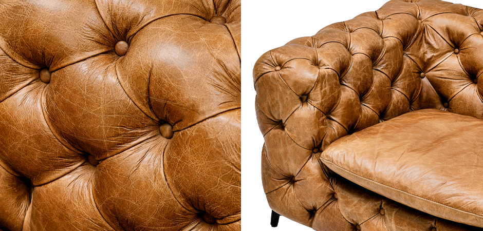 Кресло Hendrica Capitone Chair - фото №1