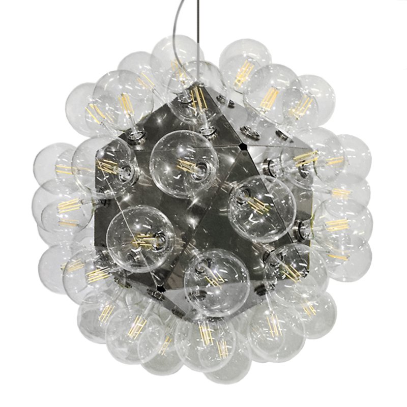 Люстра Flos Taraxacum Achille Castiglioni Нержавеющая сталь Прозрачный в Костроме | Loft Concept 