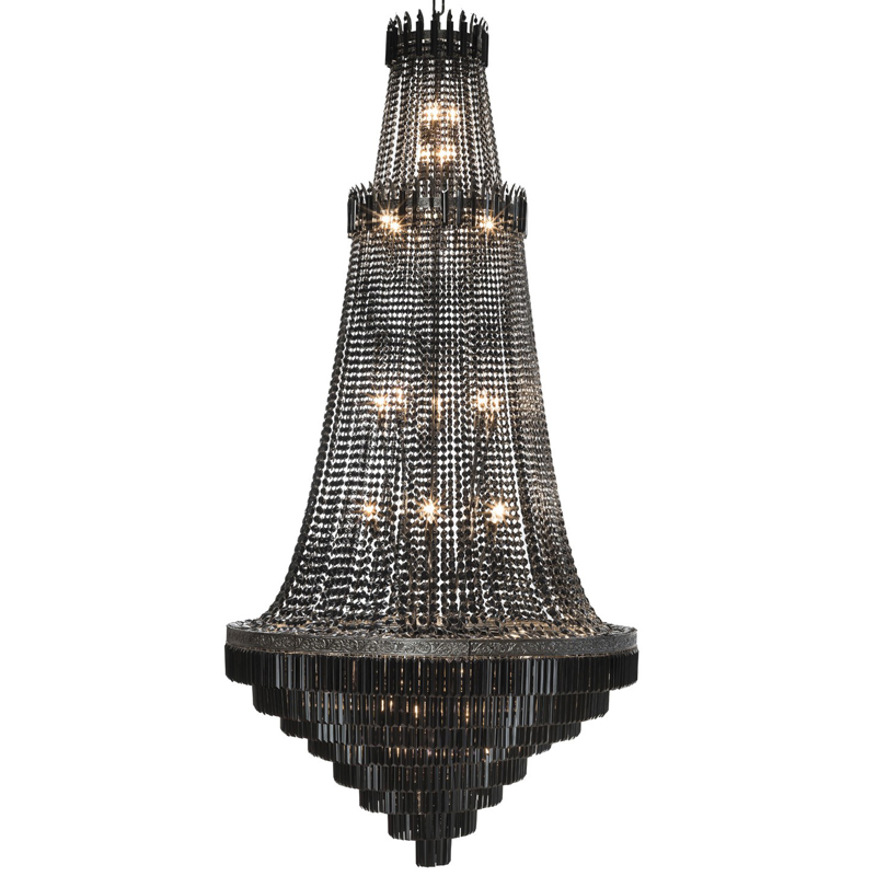 Люстра ABHIKA LAMP EMPIRE BRONZE Черный Темная бронза Люстра ABHIKA LAMP EMPIRE BRONZE Черный Темная бронза в Костроме | Loft Concept