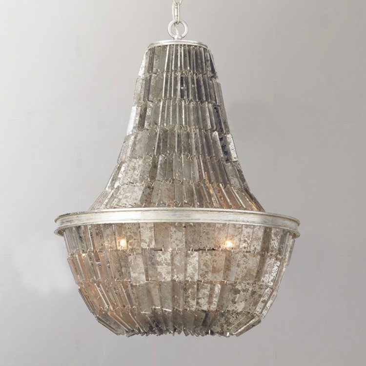 Люстра FANTINE CHANDELIER Tall Серый Люстра FANTINE CHANDELIER Tall Серый в Костроме | Loft Concept
