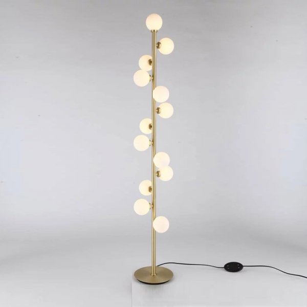 Торшер Bubble Stik Cold floor lamp Латунь Торшер Bubble Stik Cold floor lamp Латунь в Костроме | Loft Concept