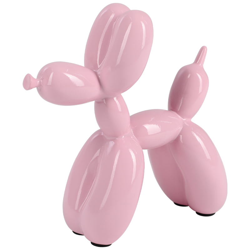 Статуэтка Jeff Koons Balloon Dog Pink Розовый пастельный Статуэтка Jeff Koons Balloon Dog Pink Розовый пастельный в Костроме | Loft Concept