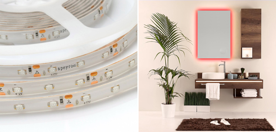 Светодиодная влагозащищенная лента 4,8W/m 60LED/m 3528SMD красный Светодиодная влагозащищенная лента 4,8W/m 60LED/m 3528SMD красный - Loft-Concept в Костроме