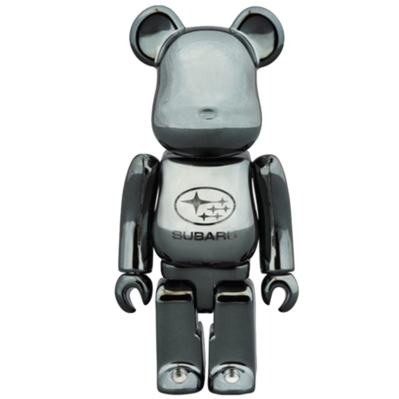 Статуэтка Bearbrick Subaru Темный хром Статуэтка Bearbrick Subaru Темный хром в Костроме | Loft Concept