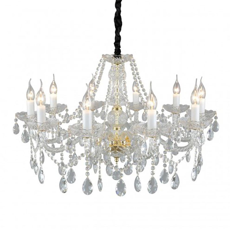 Люстра Crystal Lights Золотая Золотой Люстра Crystal Lights Золотая Золотой в Костроме | Loft Concept