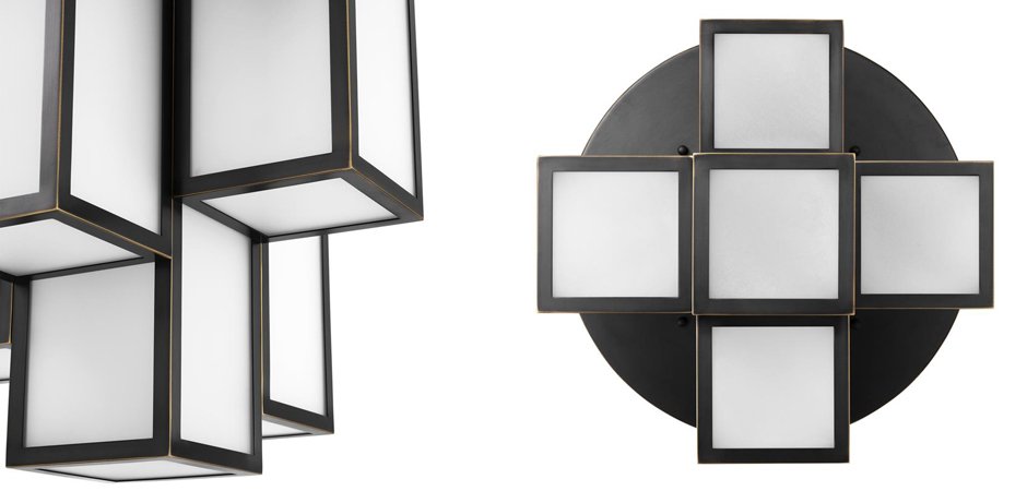Потолочный светильник Eichholtz Ceiling Lamp Axel Bronze Потолочный светильник Eichholtz Ceiling Lamp Axel Bronze - Loft-Concept в Костроме