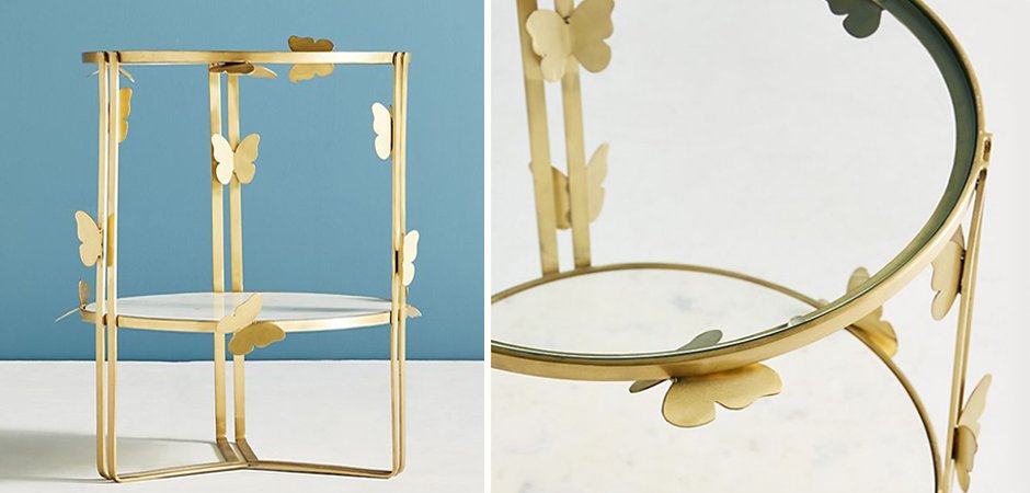 Приставной столик Butterflies Mariposa Side Table Приставной столик Butterflies Mariposa Side Table - Loft-Concept в Костроме