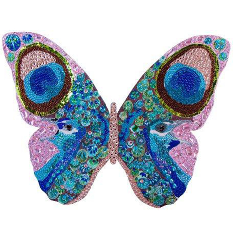 Картина “Peacock Bedazzled Butterfly Cut Out” Мульти Картина “Peacock Bedazzled Butterfly Cut Out” Мульти в Костроме | Loft Concept