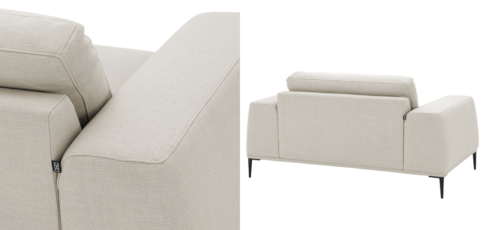 Кресло Eichholtz Loveseat Montado natural Кресло Eichholtz Loveseat Montado natural - Loft-Concept в Костроме