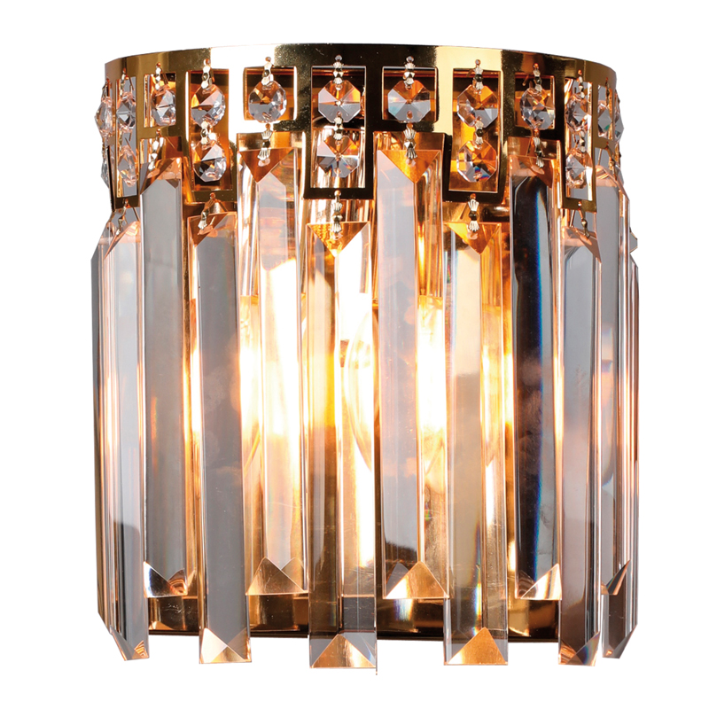 Бра Mireil Sconce Глянцевое золото Прозрачный Бра Mireil Sconce Глянцевое золото Прозрачный в Костроме | Loft Concept