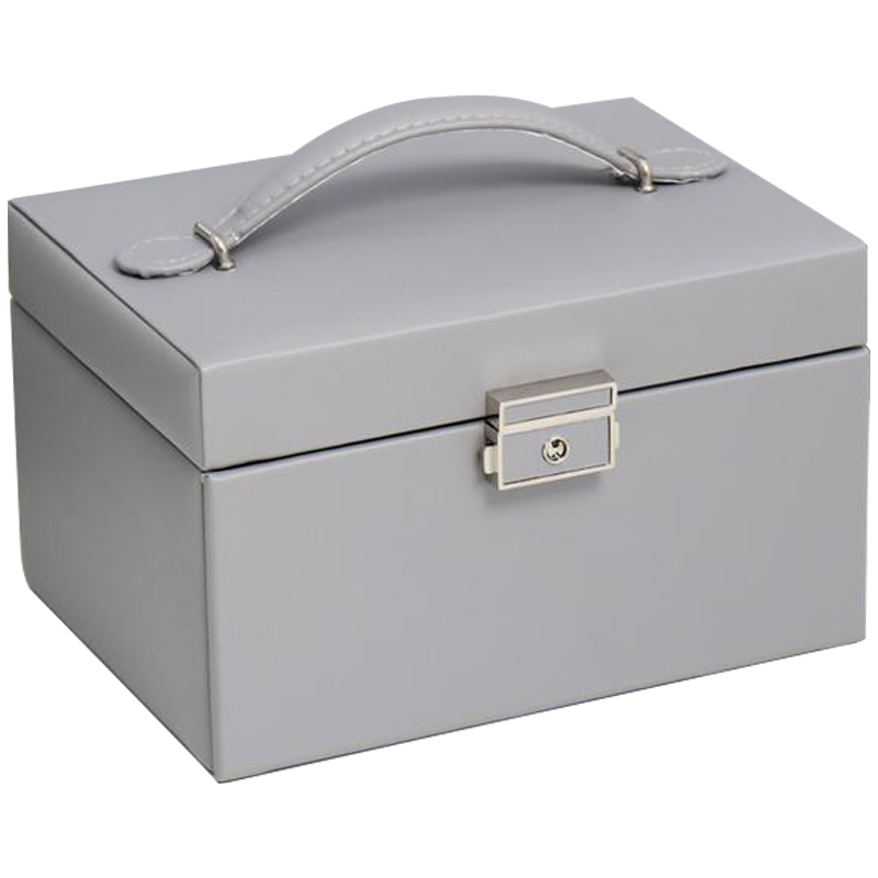 Шкатулка Graham Jewerly Organizer Box gray Серый Розовый Шкатулка Graham Jewerly Organizer Box gray Серый Розовый в Костроме | Loft Concept