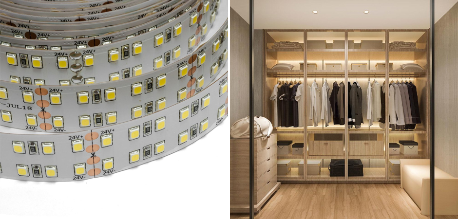 Светодиодная лента 38W/m 240Led/m 2835SMD теплый белый Светодиодная лента 38W/m 240Led/m 2835SMD теплый белый - Loft-Concept в Костроме