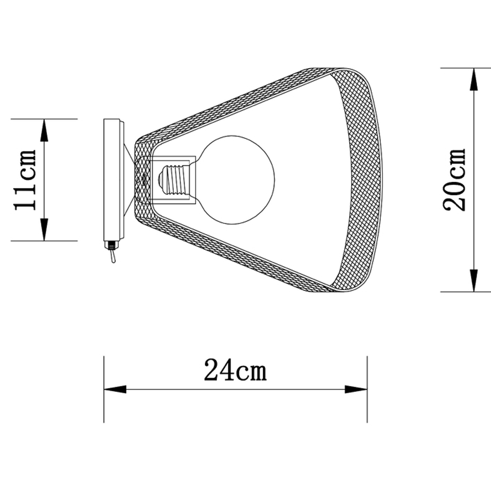 Бра в стиле лофт Lamp Malik Бра в стиле лофт Lamp Malik в Костроме