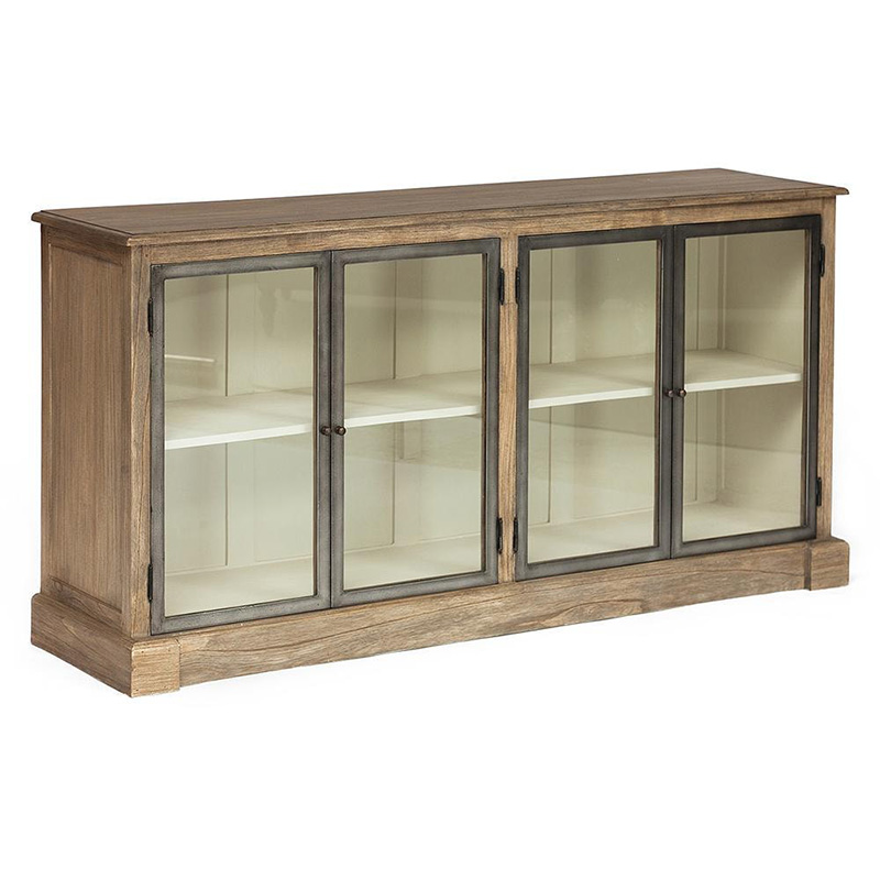 Комод Provence Jacob Chest of Drawers glass doors Древесина Комод Provence Jacob Chest of Drawers glass doors Древесина в Костроме | Loft Concept