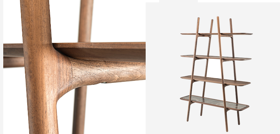 Стеллаж Woak malin shelf system Стеллаж Woak malin shelf system - Loft-Concept в Костроме