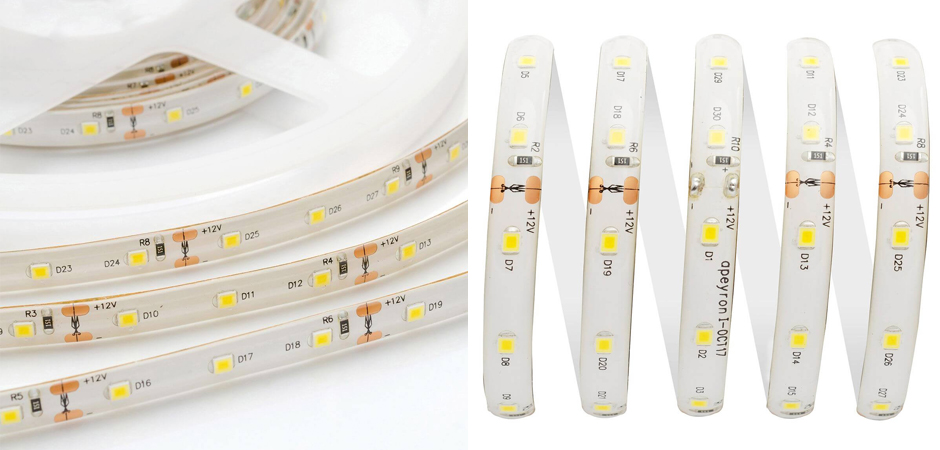 Светодиодная влагозащищенная лента 4,8W/m 60Led/m 3528SMD дневной белый 5M Светодиодная влагозащищенная лента 4,8W/m 60Led/m 3528SMD дневной белый 5M - Loft-Concept в Костроме