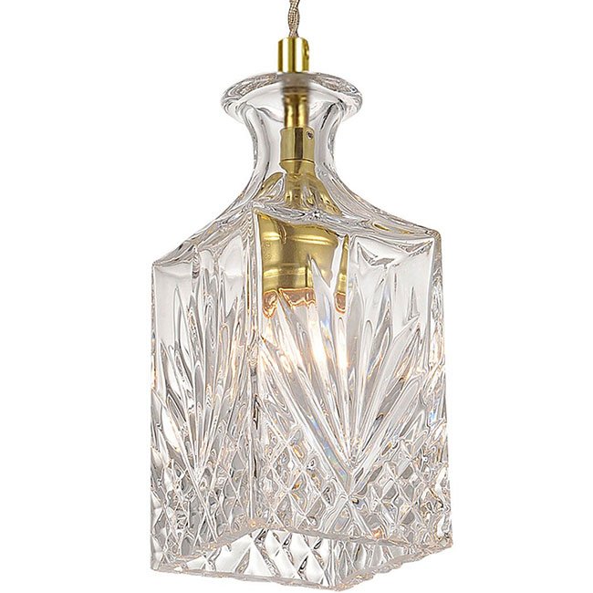 Подвесной светильник lee broom DECANTERLIGHT pendant I Золотой Прозрачное Стекло Подвесной светильник lee broom DECANTERLIGHT pendant I Золотой Прозрачное Стекло в Костроме | Loft Concept