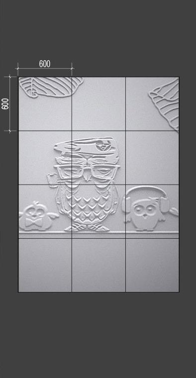 Барельеф OWLS Барельеф OWLS в Костроме
