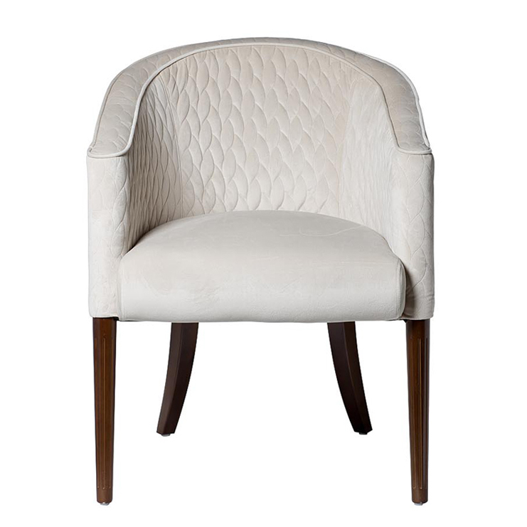 Кресло Valensia Armchair Белый Коричневый Кресло Valensia Armchair Белый Коричневый в Костроме | Loft Concept