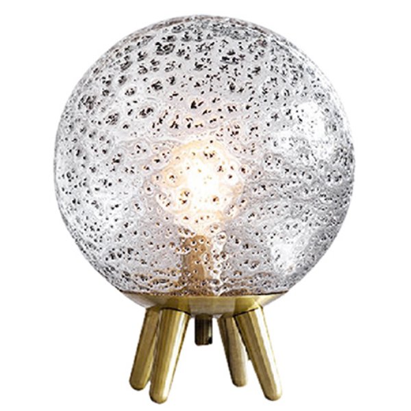 Лампа Retro Ball Table Lamp Латунь Прозрачное Стекло Лампа Retro Ball Table Lamp Латунь Прозрачное Стекло в Костроме | Loft Concept
