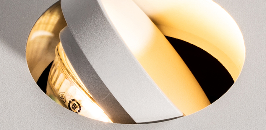 Встраиваемый спот TIMA c поворотом Белый - фото №1