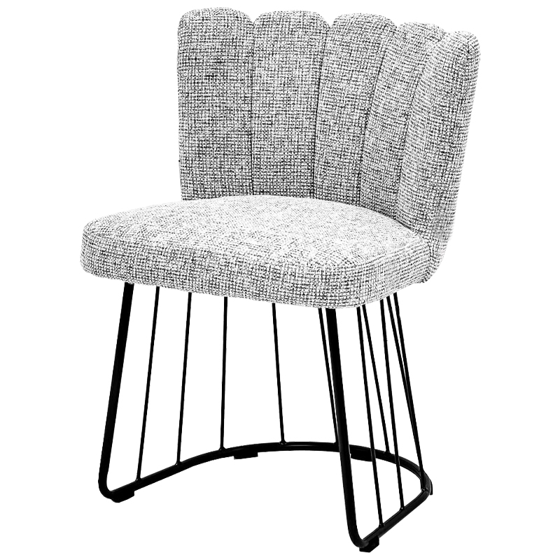 Стул Noah Chair Черный Светло-серый в Костроме | Loft Concept 