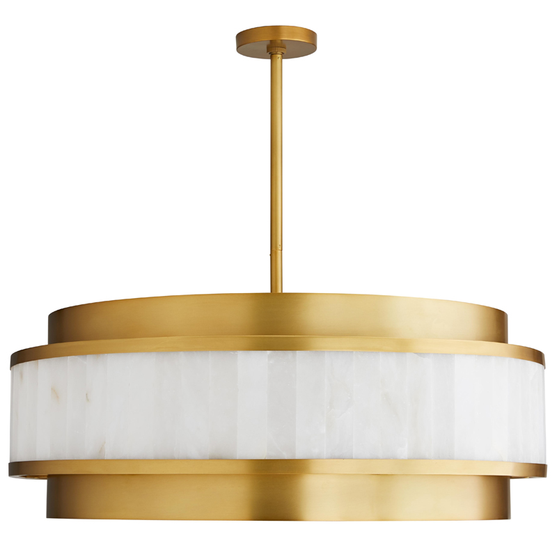 Люстра Arteriors UTTERSON CHANDELIER Бронза Белый Люстра Arteriors UTTERSON CHANDELIER Бронза Белый в Костроме | Loft Concept
