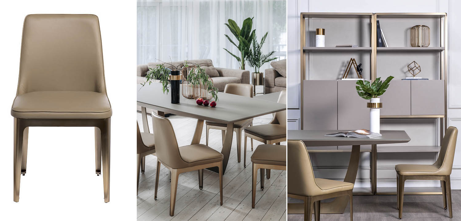 Стул Vohaul Chair beige - фото