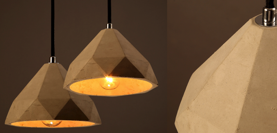 Подвесной светильник Art Concrete Dome Подвесной светильник Art Concrete Dome - Loft-Concept в Костроме