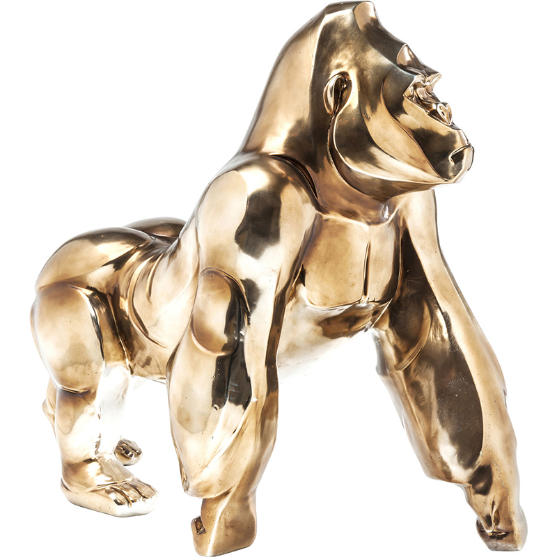 Статуэтка Golden Gorilla Золотой Статуэтка Golden Gorilla Золотой в Костроме | Loft Concept
