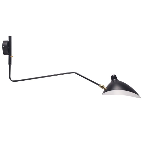 Бра LAMPARA MOUILLE MOUILLE 1 ARM Черный Бра LAMPARA MOUILLE MOUILLE 1 ARM Черный в Костроме | Loft Concept