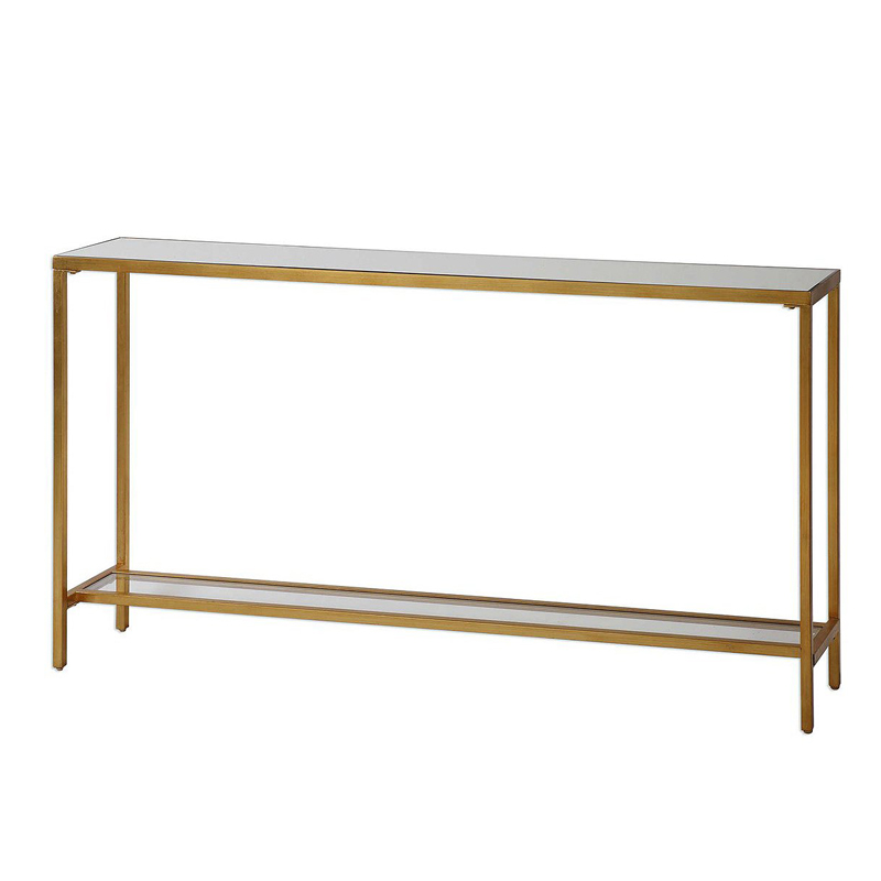 Консоль Konogan Console Золотой Консоль Konogan Console Золотой в Костроме | Loft Concept