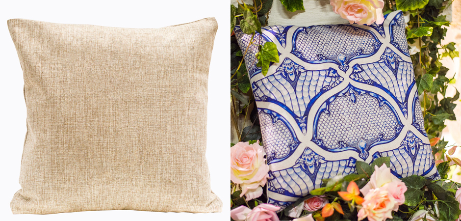 Декоративная подушка Blue Spades Pillow Декоративная подушка Blue Spades Pillow - Loft-Concept в Костроме