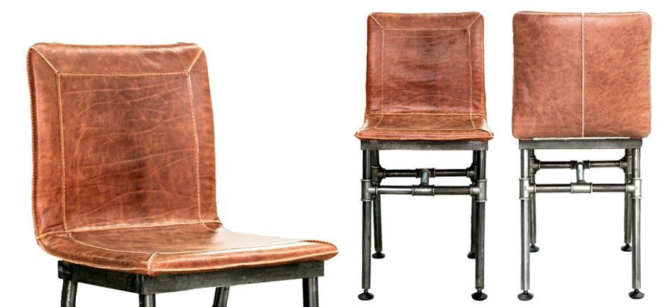 Барный стул Iron Loft Bar stool brown Барный стул Iron Loft Bar stool brown - Loft-Concept в Костроме