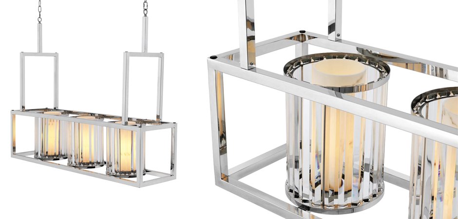 Люстра Chandelier Carducci Stainless Steel Люстра Chandelier Carducci Stainless Steel - Loft-Concept в Костроме