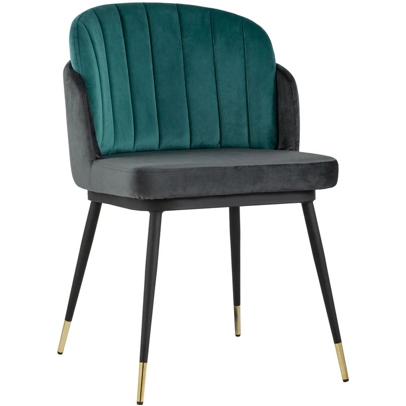 Стул Penelope Chair Бирюзовый цвет Бирюзовый Серый Стул Penelope Chair Бирюзовый цвет Бирюзовый Серый в Костроме | Loft Concept