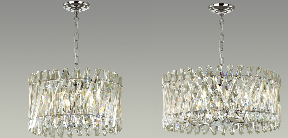 Люстра Crystal Crossed Stripes Люстра Crystal Crossed Stripes - Loft-Concept в Костроме