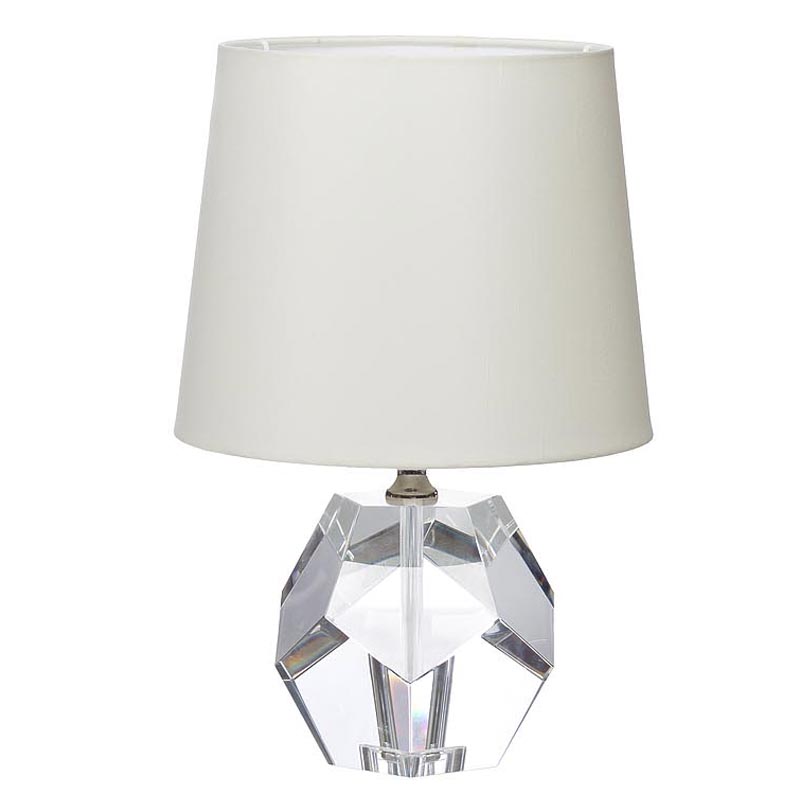 Настольная лампа Crystal Stone Table Lamp Кремовый Настольная лампа Crystal Stone Table Lamp Кремовый в Костроме | Loft Concept