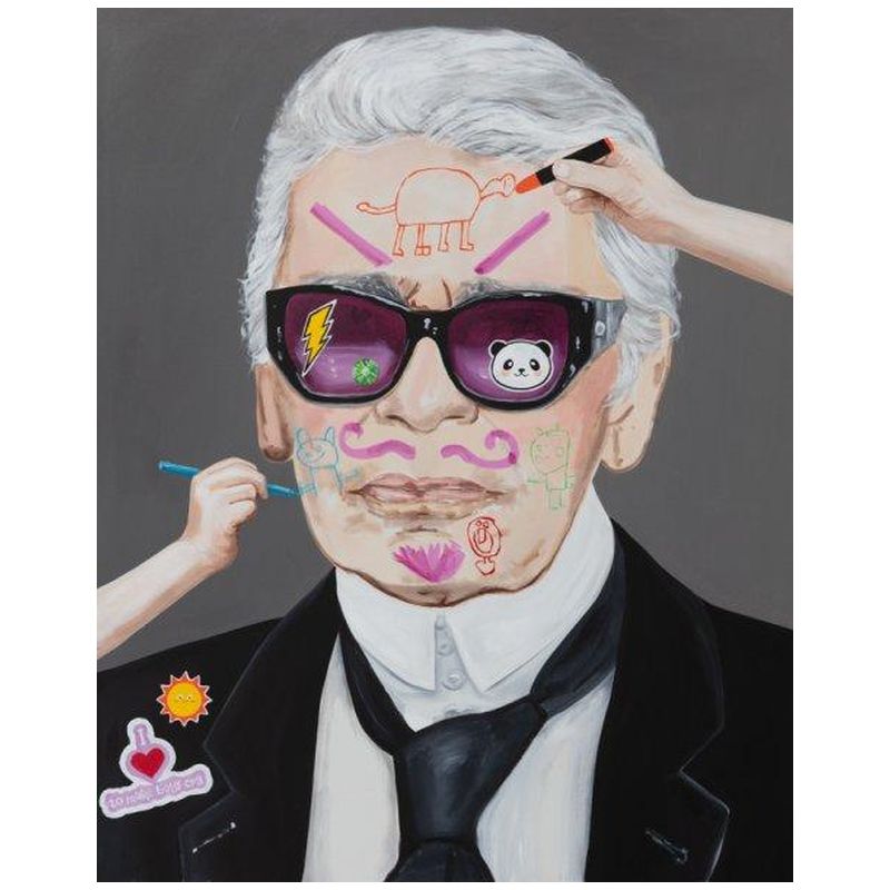 Картина Inner Child - Karl Lagerfeld Мульти Картина Inner Child - Karl Lagerfeld Мульти в Костроме | Loft Concept